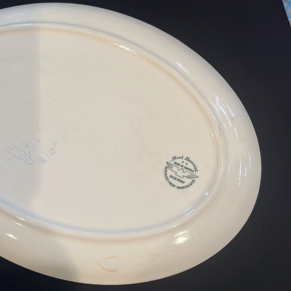 Swiss alpine oval platter - Picture 3 of 3